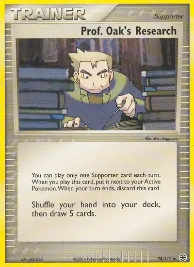 Prof. Oak's Research #98 — FireRed & LeafGreen