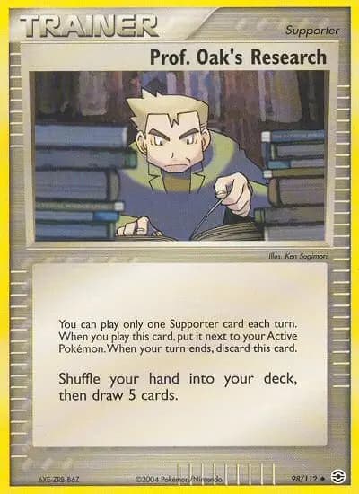 Prof. Oak's Research #98 — FireRed & LeafGreen