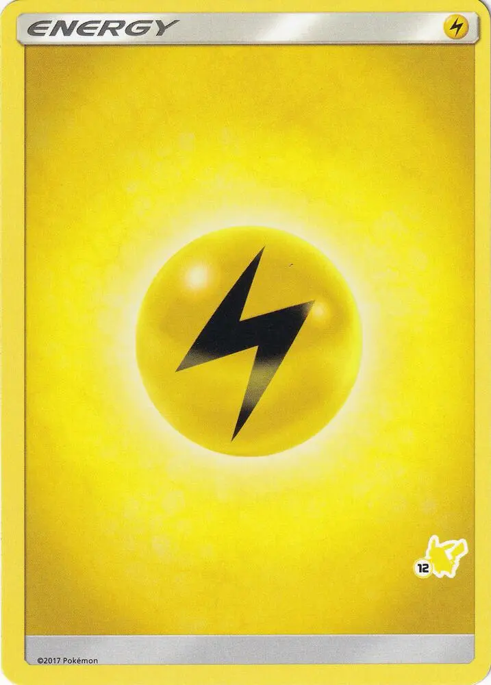 Carte Pokémon Lightning Energy #Pikachu 12 — Académie de Combat 2020