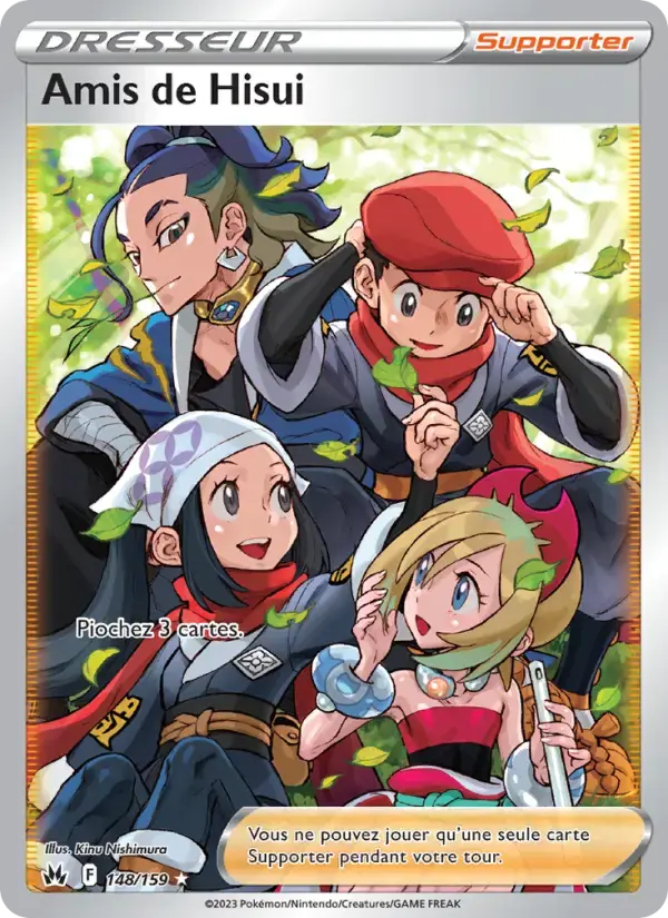 Carte Pokémon Amis de Hisui #148 — Zénith Suprême