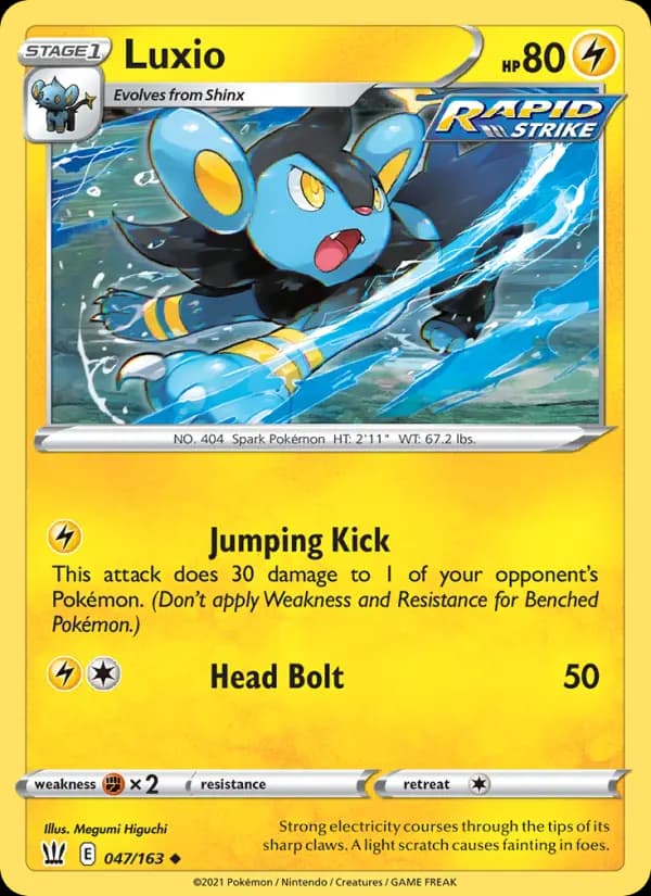 Luxio #47 — Battle Styles