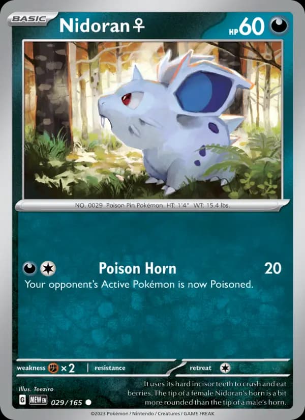 Nidoran♀ #029 — 151