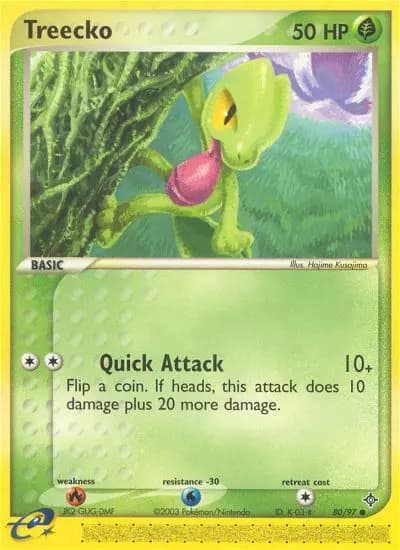 Treecko #80 — Dragon