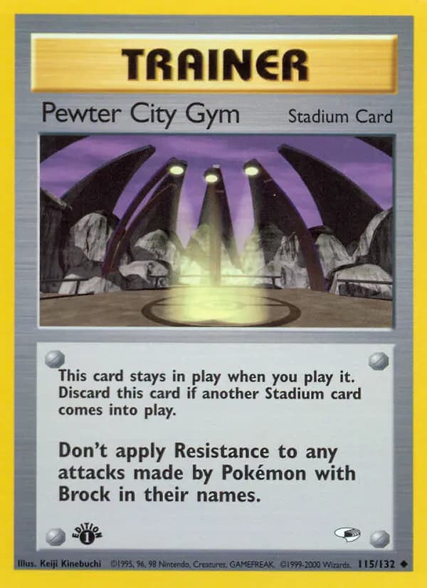 Pewter City Gym #115 — Gym Heroes