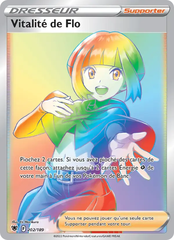 Carte Pokémon Vitalité de Flo #202 — Astres Radieux