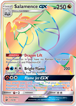 Carte Pokémon Drattak GX #73 — Majesté des Dragons