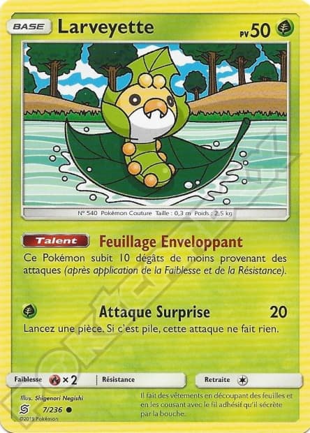 Carte Pokémon Larveyette #7 — Harmonie des Esprits