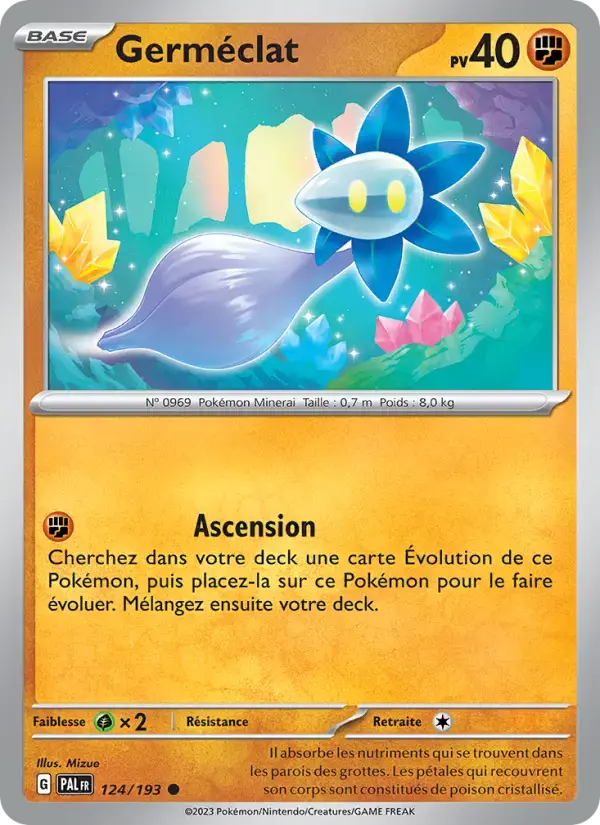 Carte Pokémon Germéclat #124 — Évolutions à Paldea