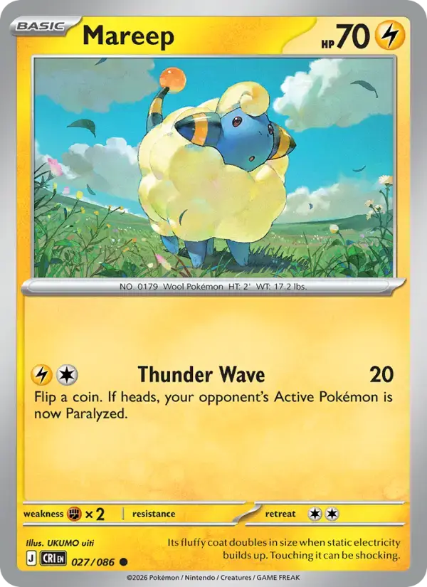 Mareep #027 — Chaos Rising