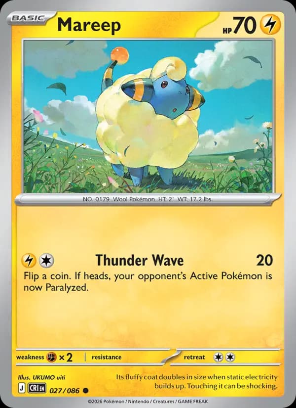 Mareep #027 — Chaos Rising