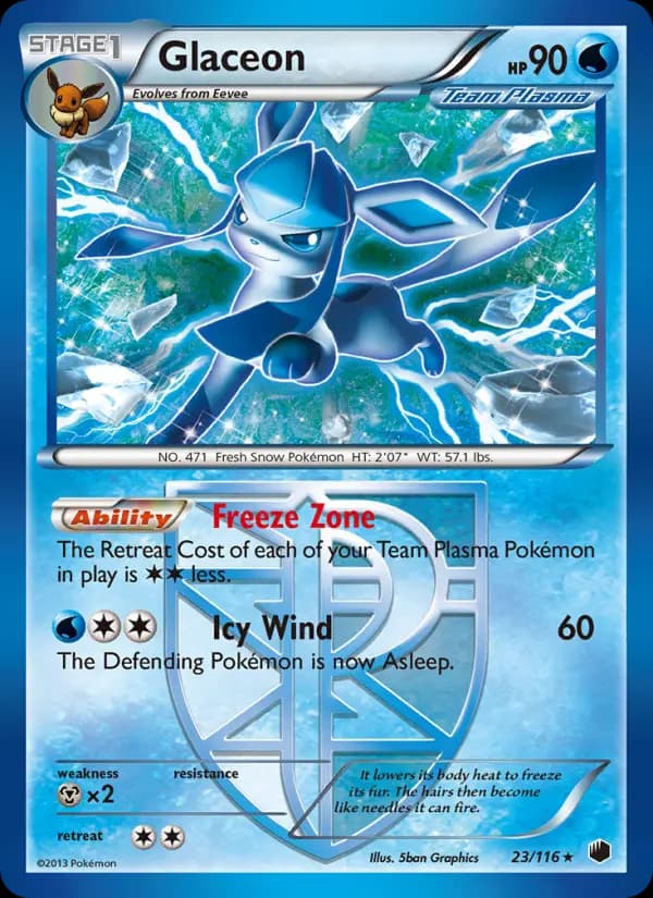 Glaceon #23 — Plasma Freeze