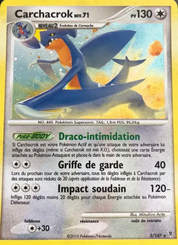 Carte Pokémon Carchacrok #5 — Vainqueurs Suprêmes