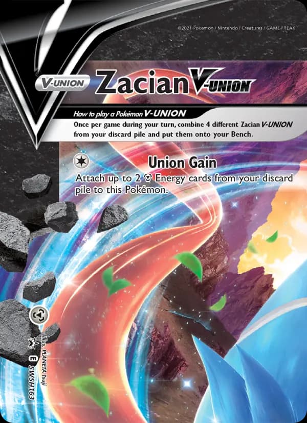 Zacian V-UNION #SWSH163 — Sword & Shield Promos