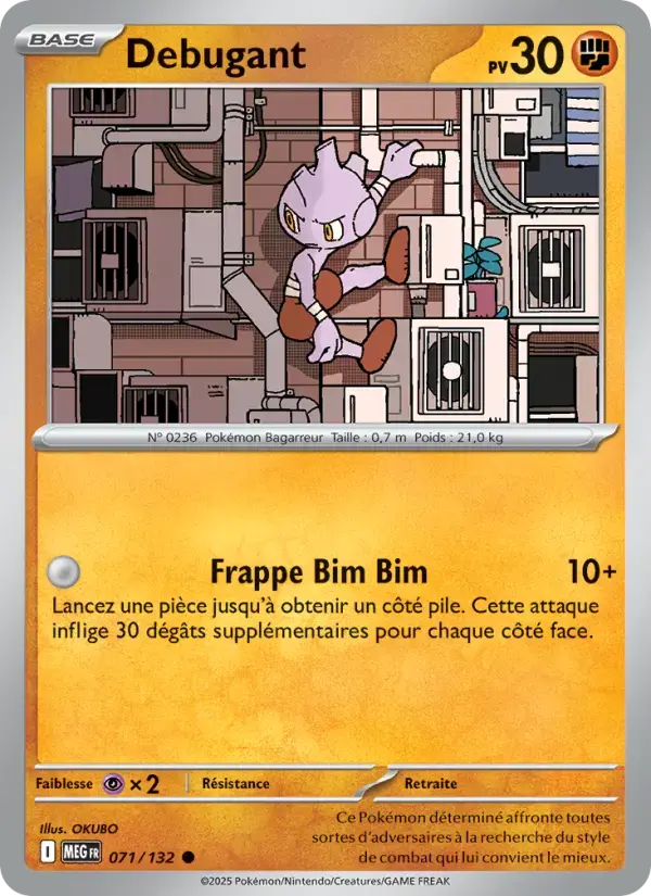 Carte Pokémon Debugant #071 — Méga-Évolution