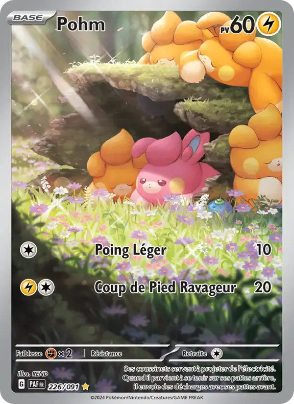 Carte Pokémon Pohm #226 — Destinées de Paldea