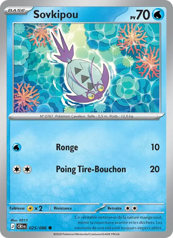 Carte Pokémon Sovkipou #025 — Chaos Ascendant