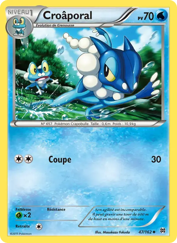 Carte Pokémon Croâporal #47 — Impulsion Turbo
