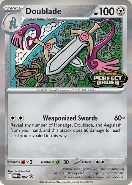 Doublade #067 — Mega Evolution Promos