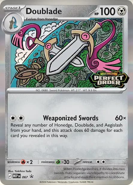 Doublade #067 — Mega Evolution Promos