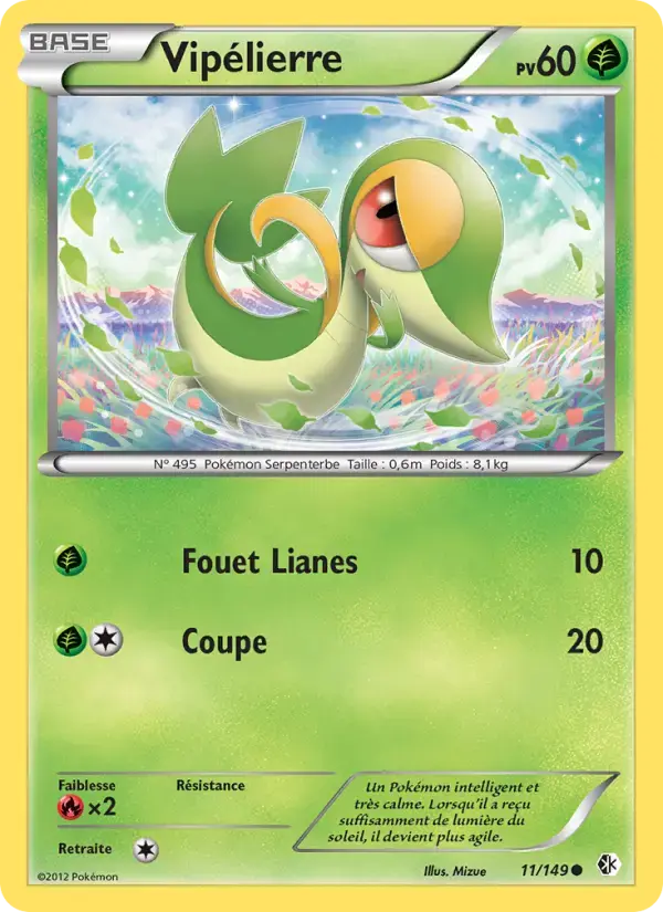 Carte Pokémon Vipélierre #11 — Frontières Franchies
