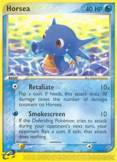 Horsea #33 — Dragon