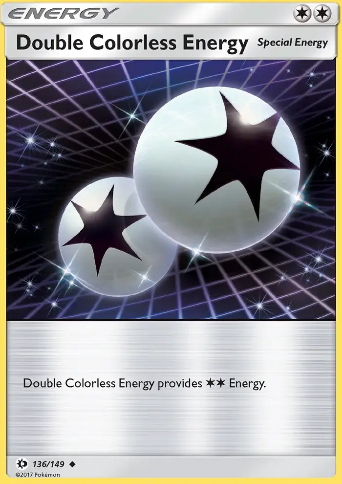 Double Colorless Energy #136 — Sun & Moon