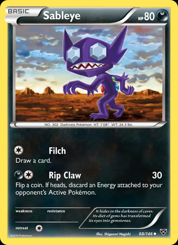 Sableye #68 — XY