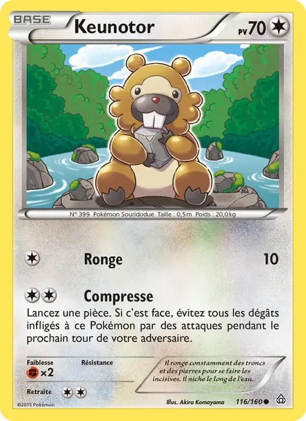 Carte Pokémon Keunotor #116 — Primo-Choc