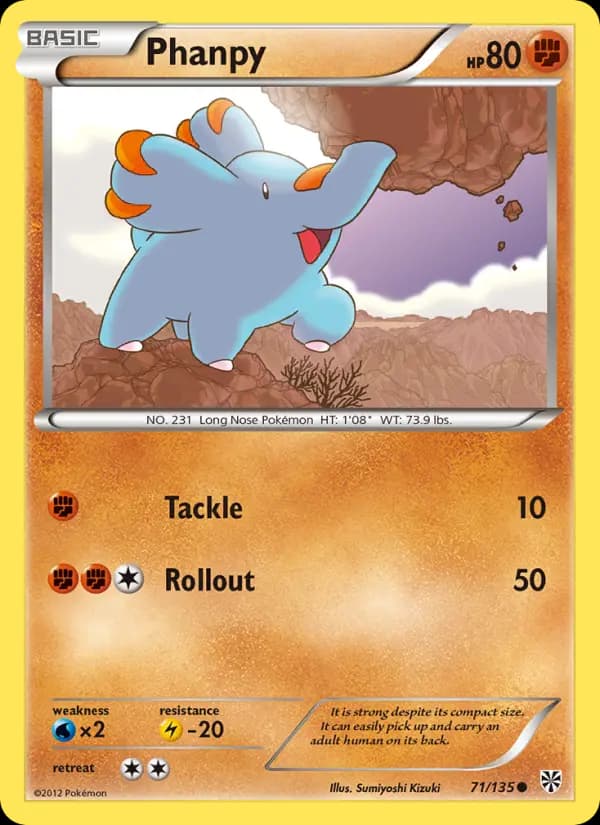 Phanpy #71 — Plasma Storm
