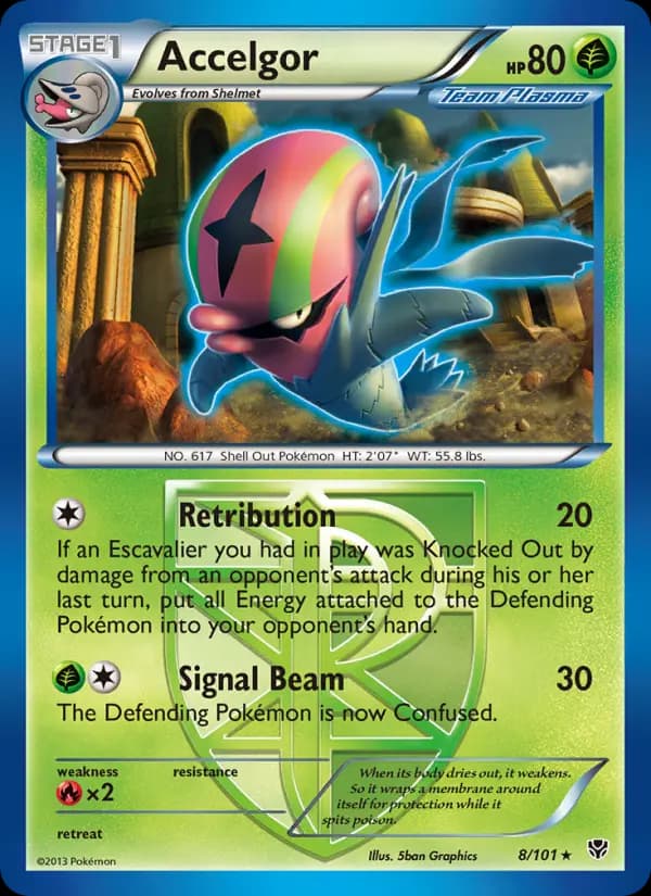 Accelgor #8 — Plasma Blast