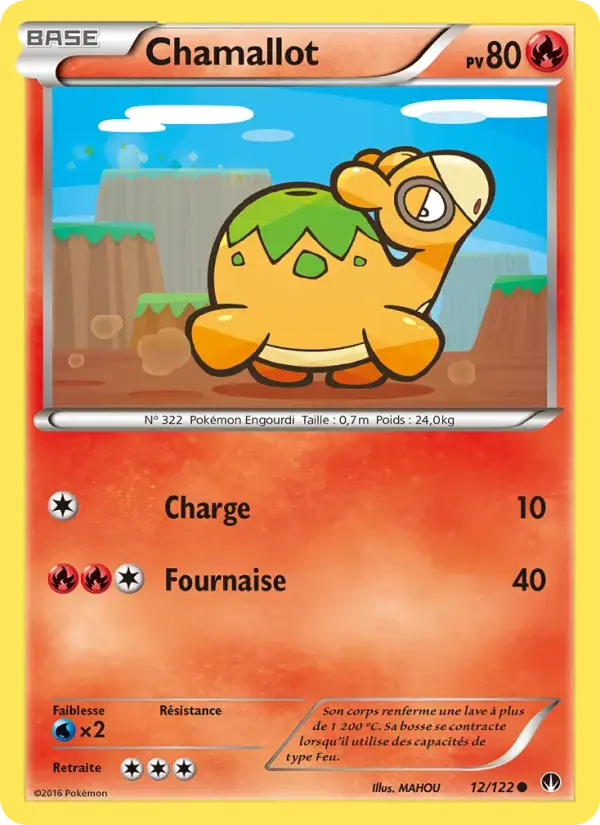 Carte Pokémon Chamallot #12 — Rupture Turbo