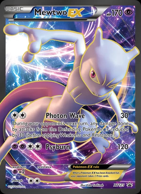 Mewtwo EX #XY125 — XY Promos
