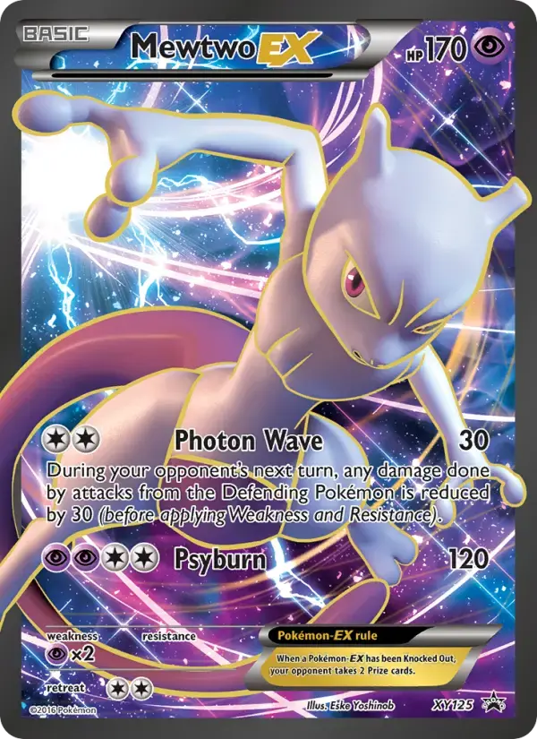 Carte Pokémon Mewtwo EX #XY125 — Promos X&Y