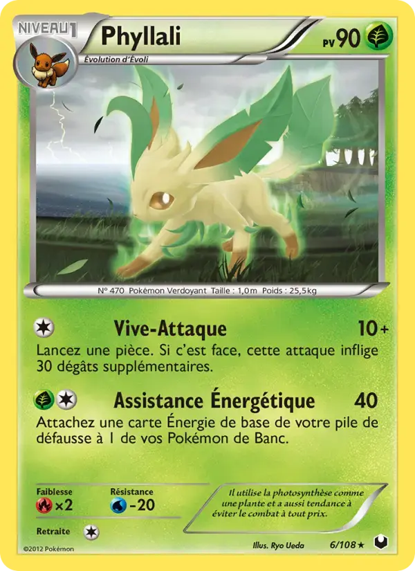 Carte Pokémon Phyllali #6 — Explorateurs Obscurs