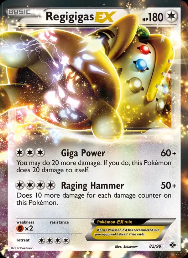 Regigigas-EX #82 — Next Destinies