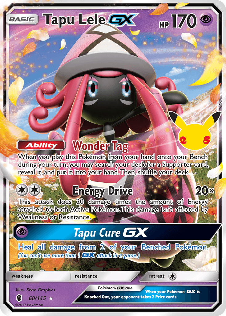 Carte Pokémon Tokopiyon-GX #50 — Célébrations