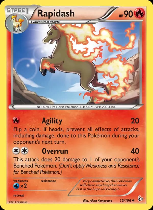 Rapidash #15 — Flashfire
