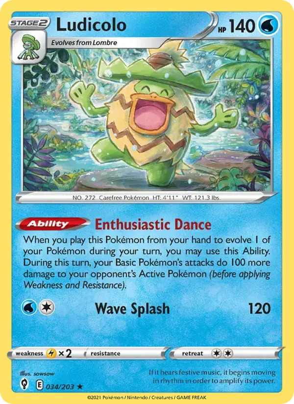 Ludicolo #34 — Evolving Skies
