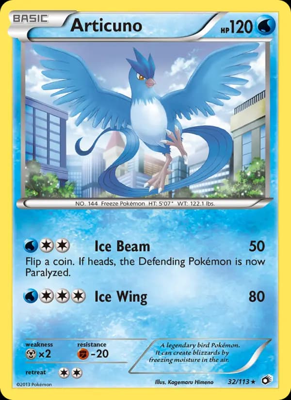 Articuno #32 — Legendary Treasures