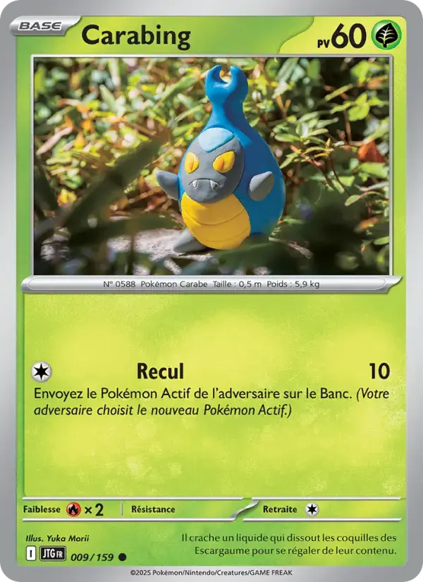 Carte Pokémon Carabing #009 — Aventures Ensemble