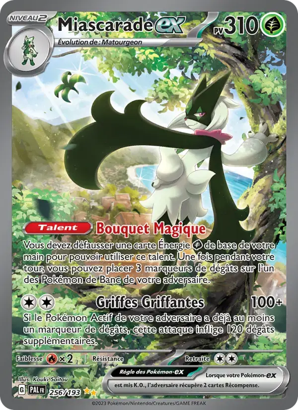 Carte Pokémon Miascarade-ex #256 — Évolutions à Paldea