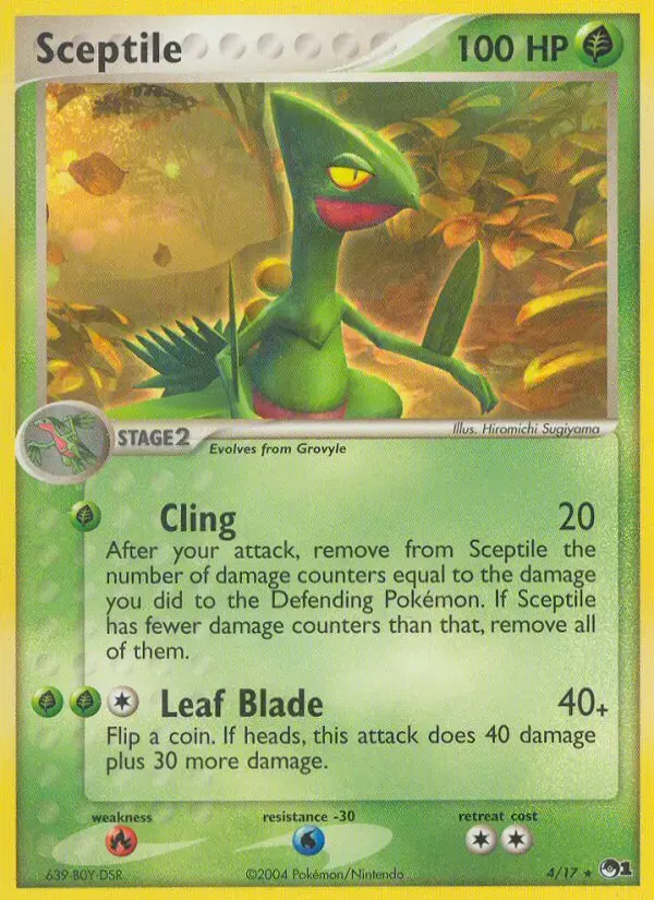 Carte Pokémon Jungko #4 — POP 1