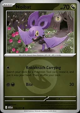 Noibat #156 Non Holo — Ascended Heroes