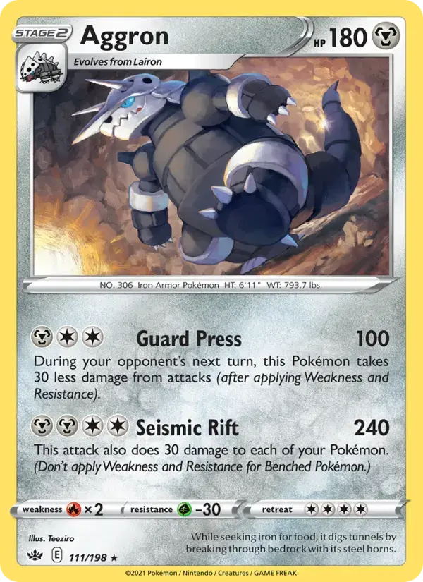 Aggron #111 — Chilling Reign