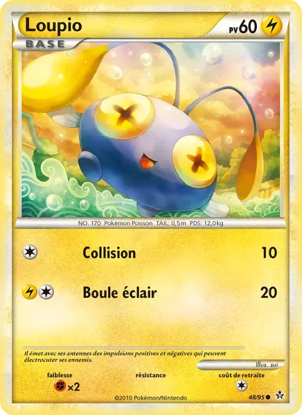 Carte Pokémon Loupio #48 — Déchaînement