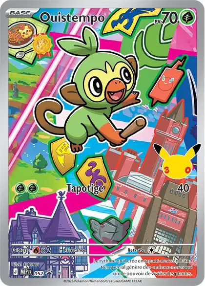 Carte Pokémon Ouistempo #052 — Promos Méga-Évolution