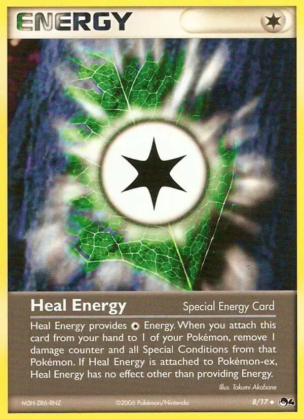 Carte Pokémon Énergie guérisseuse #8 — POP 4