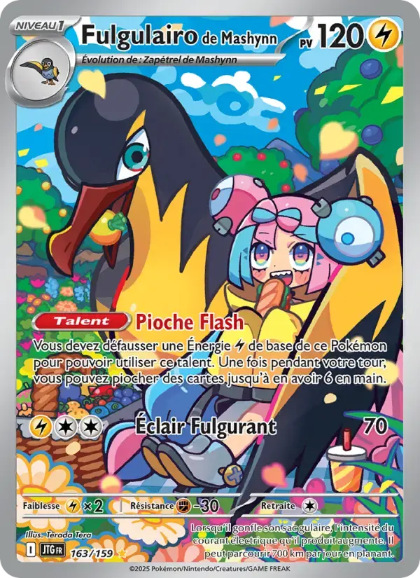 Carte Pokémon Fulgulairo de Mashynn #163 — Aventures Ensemble