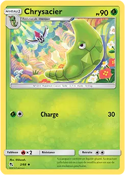 Carte Pokémon Chrysacier #2 — Destinées Occultes