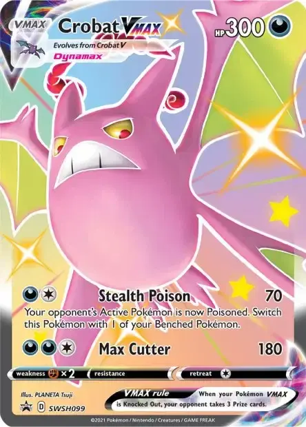 Carte Pokémon Nostenfer-VMAX #SWSH099 — Jumbo